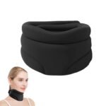 Vitavix Neck Support for Snoring, Adjustable Neck Brace with Soft Foam Collar for Sleeping, Cervical Support for Pain Relief - Image 2