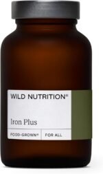 WILD NUTRITION Food-Grown® Iron Plus | Gentle Iron Supplements with Vitamin C for Higher Absorption | Easy to Digest Tablets for Cognitive, and Energy Support | 30 Capsules - Image 2