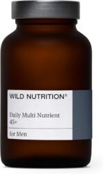 WILD NUTRITION Food-Grown® Men's 45+ Daily Multi Nutrient | Multivitamin Tablets for Men | Multivitamin for Men 45+ to Support Normal Testosterone, Mental Wellbeing, and Immune System | 60 Capsules - Image 2