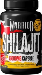 Warrior Shilajit Capsules 120 – 16,000mg 5-in-1 Himalayan Complex with Ashwagandha, Lion’s Mane, Turmeric & Black Pepper – Energy, Vitality, Cognitive Focus, Natural Testosterone Support - Image 2