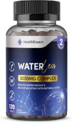 WaterLess 3200mg – High Strength Water Retention Tablets with Taraxacum Officinale Dandelion for Bloating, Natural Detox and Digestion - Traditional Herbal Supplement - 120 Vegan Tablets - Image 2
