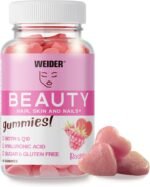 Weider Beauty Gummies - Nourishes Hair, Nails and Skin - Anti-ageing Formula with Q19 - Sugar- Free - Gluten-Free - biotin - Vitamin C - zinc - 40 Gummies - Image 2