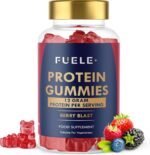 Whey Protein Gummies - Mixed Berry Flavour, 12g High Protein per Serving - Protein Powder Alternative, No Added Sugar, Vegetarian, Convenient Whey Protein Supplement, Muscle Recovery - Image 2