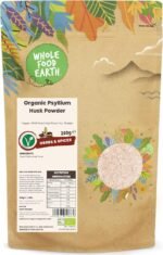 Wholefood Earth Organic Psyllium Husk Powder 250g – Pure Fibre Supplement - Image 2
