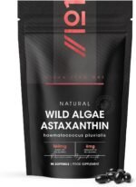 Wild-Algae Astaxanthin 160mg - High Strength Providing 8mg Astaxanthin Antioxidant - 90 Softgels - Resealable and Recyclable Pouch by Alpha01 - Image 2