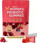 Women's Probiotic Gummies，Women Exclusive pH Balanced probiotics, enriched with 5 Billion CFUs of Active Bacteria, Cranberry Flavor, Providing Care for You Wellness（60） - Image 2