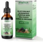 Wormwood Black Walnut Cleanse for Humans Drops Liquid, Rapid Gut Cleanse & Digestive Health with Oregano Garlic & Berberine, Herbal Supplement for Gut Detox Cleanse and Digestive Well-Being - Image 2