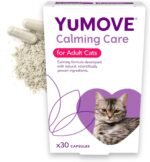 YuMOVE Calming Care Cats Tasty Treats Supplements, Anxiety Relief Calming Tablets for Cats who are Stressed or Nervous, Adult Cat, 30 Capsules - Image 2