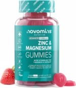 Zinc & Magnesium Gummies - Sugar Free - 60 Gummies - Supplements for Men & Women - Muscles, Bones & Energy - with Vitamin B6 - High Strength Magnesium & Zinc Supplements - Novomins - Image 2