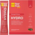 fourfive Hydration Sachets (Energy & Focus) - Hydro Electrolytes Powder with Natural Caffeine & Lion's Mane, Boost Daily Stamina - Red Berry, 30 Sachets - Image 2