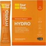 fourfive Hydration Sachets (Immune Support) - Hydro Electrolytes Powder with Vitamins, Wellmune® & Chaga Mushroom, Immunity for Defence - Orange & Mango, 30 Sachets - Image 2