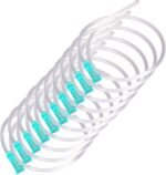 10-Pack Enema Nozzle Tips,19.7" Long，16FR (5.30mm), Home Enema Colonic Irrigation Kit, Enema Supplies Colon Tube, Flexible Silicone Comfort Enema Head, Colon Nozzle for Constipation Enema Colon - Image 2