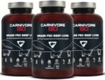 100% Grass Fed Beef Liver Capsules - 3X Pack - for Energy, Immunity, Focus, Detoxification & Skin - 180 500mg Beef Liver Supplements Each - UK Made - No GMO, Hormones, Antibiotics - Image 2