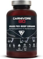 100% Grass Fed Beef Organ Supplements (Liver, Heart, Kidney) - For Energy, Immunity, Focus, Skin & Metabolism - 180 500mg Desiccated Beef Organ Capsules UK - No GMO, Hormones, Antibiotics - Image 2