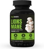 100% Real Mushroom Lions Mane Capsules Supplement Sourced from Authentic Farms Support Brain Health Promote Cognitive Function for Men & Women - 60 Capsules - Image 2