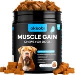 11-in-1 Weight Gain Food for Dogs - Appetite Stimulant with High Calorie & Protein - Premium Dog Muscle Builder for All Breeds - Healthy for Puppies - 150 Chews - Chicken - Image 2