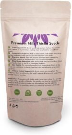 Milk Thistle Seeds 250g – Liver Detox & Cleanse Support | 100% Pure, Raw & Non-GMO Silybum Marianum | Powerful Antioxidant Herbal Seeds for Tea & Tincture - Image 5