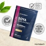 SOYA Isoflavones 10,000mg | 120 Vegan Tablets | High Strength SOYA Bean Extract | Providing 80mg Isoflavones | by Horbaach - Image 4