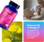SOOL Menopause Active Complex, 60 Capsules I with Phytoestrogens and Vitamins | Non-Hormonal Menopause Support for Women | Hormonal Balance – Mental Clarity – Midlife Wellness - Image 4