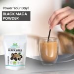 Herbal Magic Organic Black Maca Root Powder- Sparkle Your Smoothies, Milkshakes, Recipes- Naturally Sweet & nutritive - Free from Fillers & preservatives-100g - Image 4