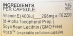 Health Plus E400 Vitamin E Supplement - 30 Gelatin Free Capsules - Image 4