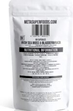 Sea Moss and Bladderwrack 60 Capsules (3600mg) High Strength Sea Moss | Vegan | Non GMO | No Binders No Fillers No Additives | Dr Sebi Irish Sea Moss - Image 3