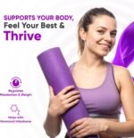 Vitaminnica Her Health PCOS Care | Myo-Inositol & D-Chiro inositol with Folic Acid | Assist Weight Management & Curb Diet Cravings| Improves Hormonal Balance | 60 Vegan Capsules 2 Months Supply - Image 4