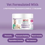 Omni Dog Anxiety Relief Supplement - Dragons’ Den Winners, One-a-Day Supplements for Dogs, Aids Stress and Anxiety with L-Tryptophan L-Theanine for Calming, 30 Servings, Small Dog 0-15Kg - Image 3