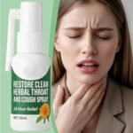 Soothing Throat Spray,Immune Support Supplement,Mouth Guard Cleaning Spray | for Women Men Kids Boys Girls Adults Teens Traveling Business Trip - Image 4