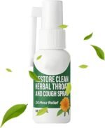 Soothing Throat Spray,Immune Support Supplement,Mouth Guard Cleaning Spray | for Women Men Kids Boys Girls Adults Teens Traveling Business Trip - Image 9