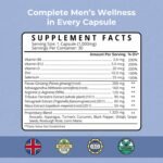 T-Boost 1000mg Men’s Performance & Recovery Formula – Natural Herbal Supplement with Ginseng, Maca, Ashwagandha – Supports Energy, Strength & Endurance – Vegan & UK Made – 30 Capsules - Image 5