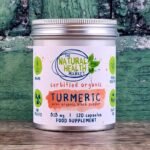 The Natural Health Market Organic Turmeric Curcumin and Black Pepper Capsules 515mg | Vegan Herbal | High Absorption Joint Support Supplement | 120 Capsules | UK Made - Image 6