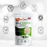 Milk Thistle 365 Tablets 4000mg High Strength Silymarin Extract Vegan Made in The UK - Image 9