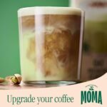 MOMA - Pistachio Flavoured Oat Drink - 1L • 100% Plant Based & Vegan • Perfectly Foamable & Non-Splitting • Nut Free • Enriched with Vitamins • Indulgent & Creamy - Image 4