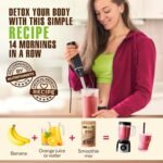 Numami Organic Detox Blueberry Smoothie Mix with Healthy Spirulina, Atlantic Dulse and Barley Grass Juice Powder, Premium Quality Superfood - Image 4