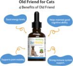 Pet Wellbeing Old Friend for Senior Cats - Supports Immune System Health, Joint Mobility, Healthy Energy Levels, Alfalfa, Reishi - Veterinarian-Formulated Herbal Supplement 2 oz (59 ml) - Image 5