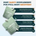 After Party Recovery Capsules | Wonky Rebalance + Restore | Wake Up Fresh Not Wrecked | NAC, Electrolytes, B Vitamins | Night + Morning Formula | 3 Servings - Image 4