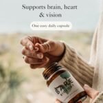 Bare Biology Omega 3 Fish Oil Jar - Mindful Omega 3 Capsules (30 Servings) DHA 560mg, Supports Brain Function & Eye Health. - Image 3