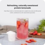 Vilgain Clear Whey Isolate, Fresh Fruity Protein Flavour, Sweetened with Stevia, Over 85% Protein, Natural Ingredients, No Artificial Flavours and Dyes (500 g) (Lemon Splash) - Image 4