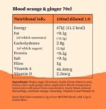 MUUSH Blood Orange and Ginger with Lion’s Mane Drink | Brain Boost, Gut Health & Natural Energy | Low Sugar, Vegan | Functional Mushroom Beverage with Naturally Sweetened | Low Calorie | 700ml - Image 3