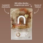 Naturya Mushroom Superfood Latte 200g | Reishi, Chaga & Lion’s Mane Blend | Caffeine-Free | Source of Copper | Adaptogenic Mushroom Drink Powder - Image 4
