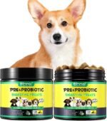 Dog Probiotics for Gut Health – 6 Billion CFU Multi-Strain Digestive Treats – Vet-Formulated Probiotics for Dogs, Dog Diarrhea Treatment, Immune & Skin Support – 120 Duck-Flavoured Chews - Image 6