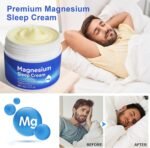 Magnesium Cream, Magnesium for Muscle Relaxation & Sleep Support, Natural Magnesium Cream, Moisturizing Body & Skin, 90g - Image 5