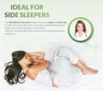 MillyBeas Knee Pillow for Sleeping on Side - Doctor Designed Orthopaedic Memory Foam Leg Pillow with Removable Bamboo Cover for Back/Hip/Joint and Sciatica Pain Relief, e-Book Included - Image 5