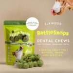 Elkwood Rattlesnaps Dog Dental Chews & Treats (4-Pack) | Broccoli & Apple with Chicken – Antioxidant-Rich, Grain-Free Chews, Promotes Healthy Teeth, Gums & Digestion - Image 3