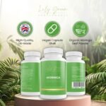 Lily Green Organic Moringa Capsules | 1500mg per Serving Amino Acid Supplements | Rich in Vitamins, Calcium, Iron, Potassium & Antioxidants | No Artificial Additives | 90 Vegan Capsules | Made in UK - Image 4
