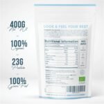 Organic Whey Protein Powder 400g – Grass Fed Unflavoured Organic Protein Powder– Resealable and Recyclable Pouch by Revive Naturals - Image 3