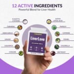Liver Cleanse Detox & Repair | LiverLove Premium Liver Health Formula with Beetroot, Turmeric, Alpha Lipoic Acid, Ginger & Choline | Liver Support Antioxidant Supplement | 60 Vege Capsules - Image 5