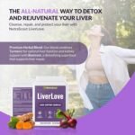 Liver Cleanse Detox & Repair | LiverLove Premium Liver Health Formula with Beetroot, Turmeric, Alpha Lipoic Acid, Ginger & Choline | Liver Support Antioxidant Supplement | 60 Vege Capsules - Image 6