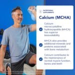 Pure Encapsulations - Calcium MCHA - Minerals, Bone and Teeth Support - 180 Capsules - Image 3